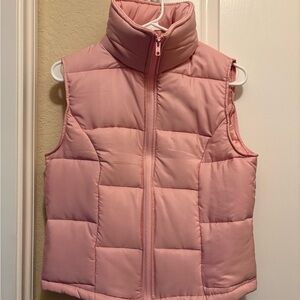 Pink Puffer Vest